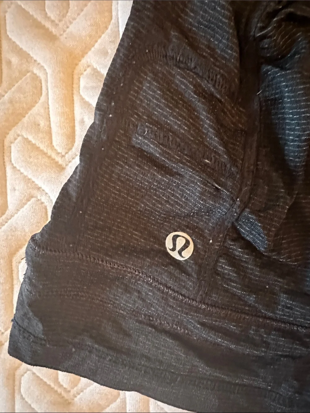 lululemon athletica Black Racerback Performance Tank
